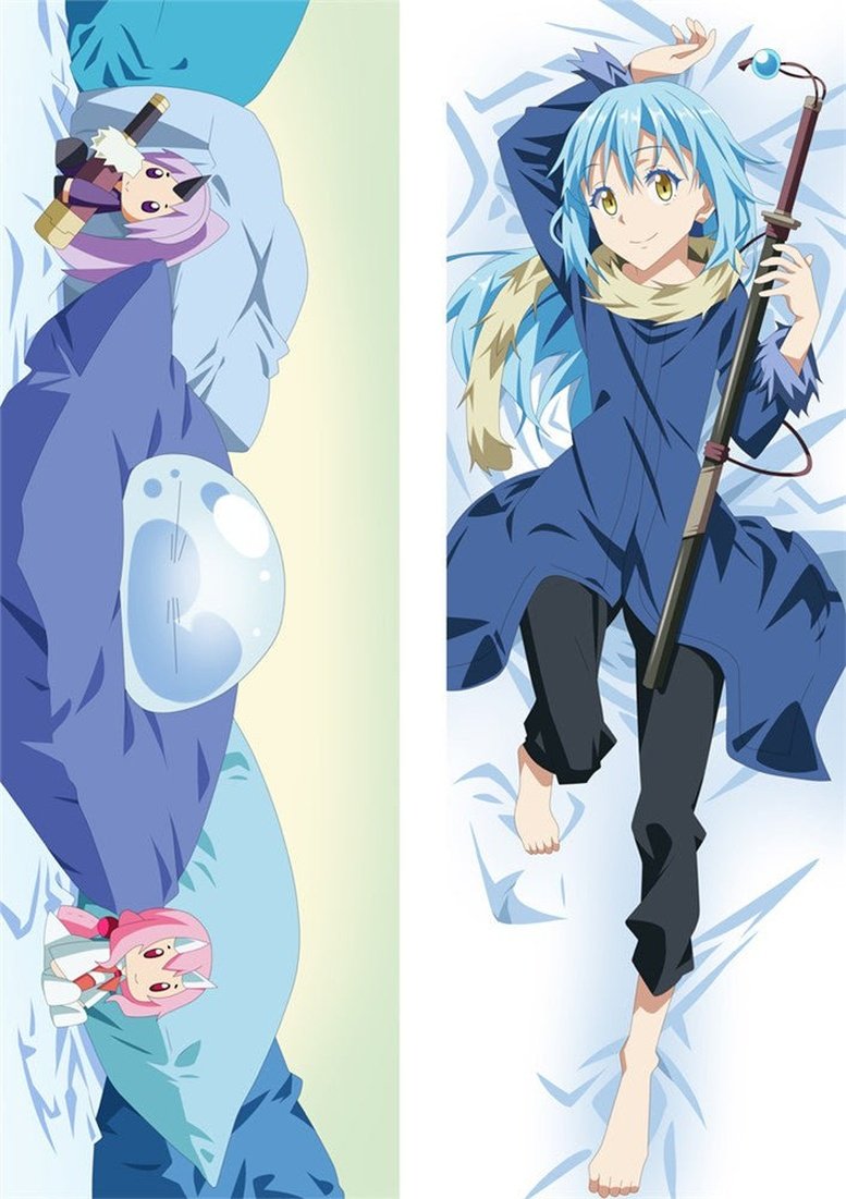 Rimuru Tempest That Time I Got Reincarnated as a Slime Dakimakura Anime  Body Pillow Case 201110 Female Horns Christmas –