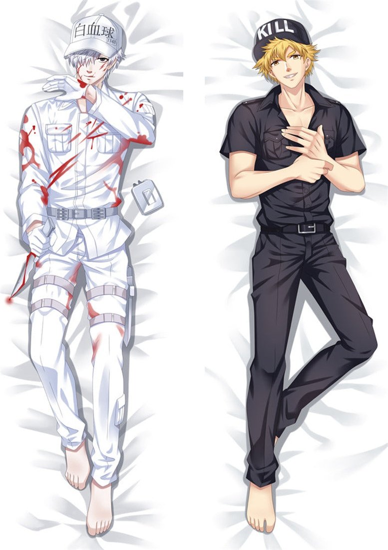 Dakimakura Zenitsu Agatsuma Demon Slayer Body Pillow Case Cover Anime Waifu  | eBay